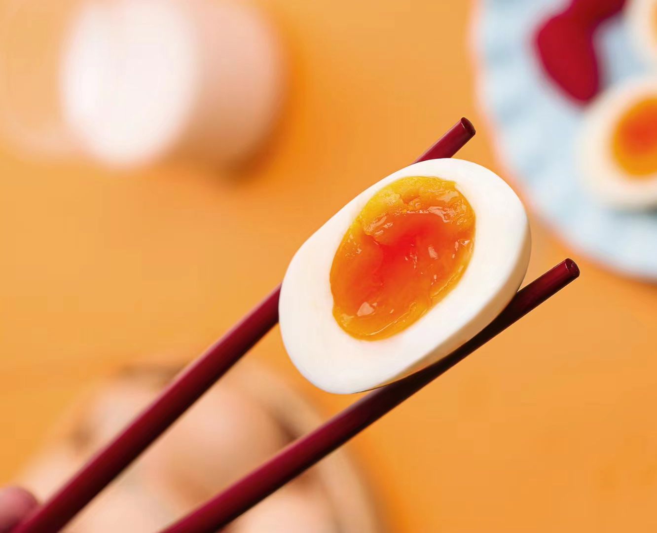 天晟牧园可生食鸡蛋做成的卤味日式糖心蛋